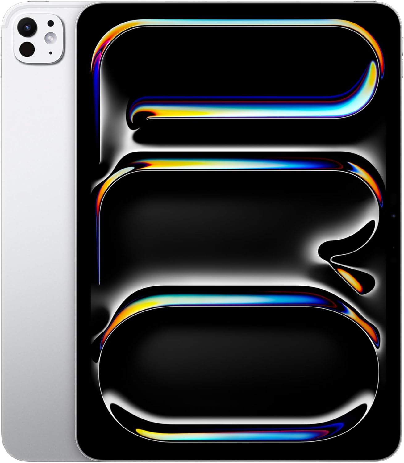 Apple iPad Pro 11-Inch (M4): Built for Apple Intelligence, Ultra Retina XDR Display, 512GB, 12MP Front/Back Camera, LiDAR Scanner, Wi-Fi 6E, Face ID, All-Day Battery Life — Silver