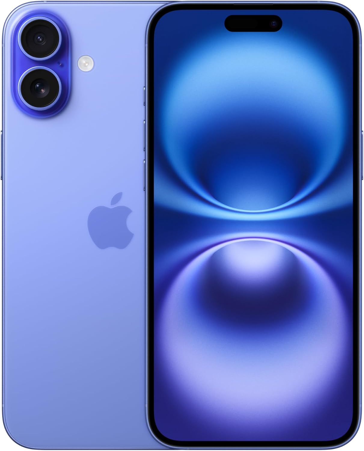 Apple iPhone 16, US Version, 128GB, Ultramarine - Unlocked (Renewed)