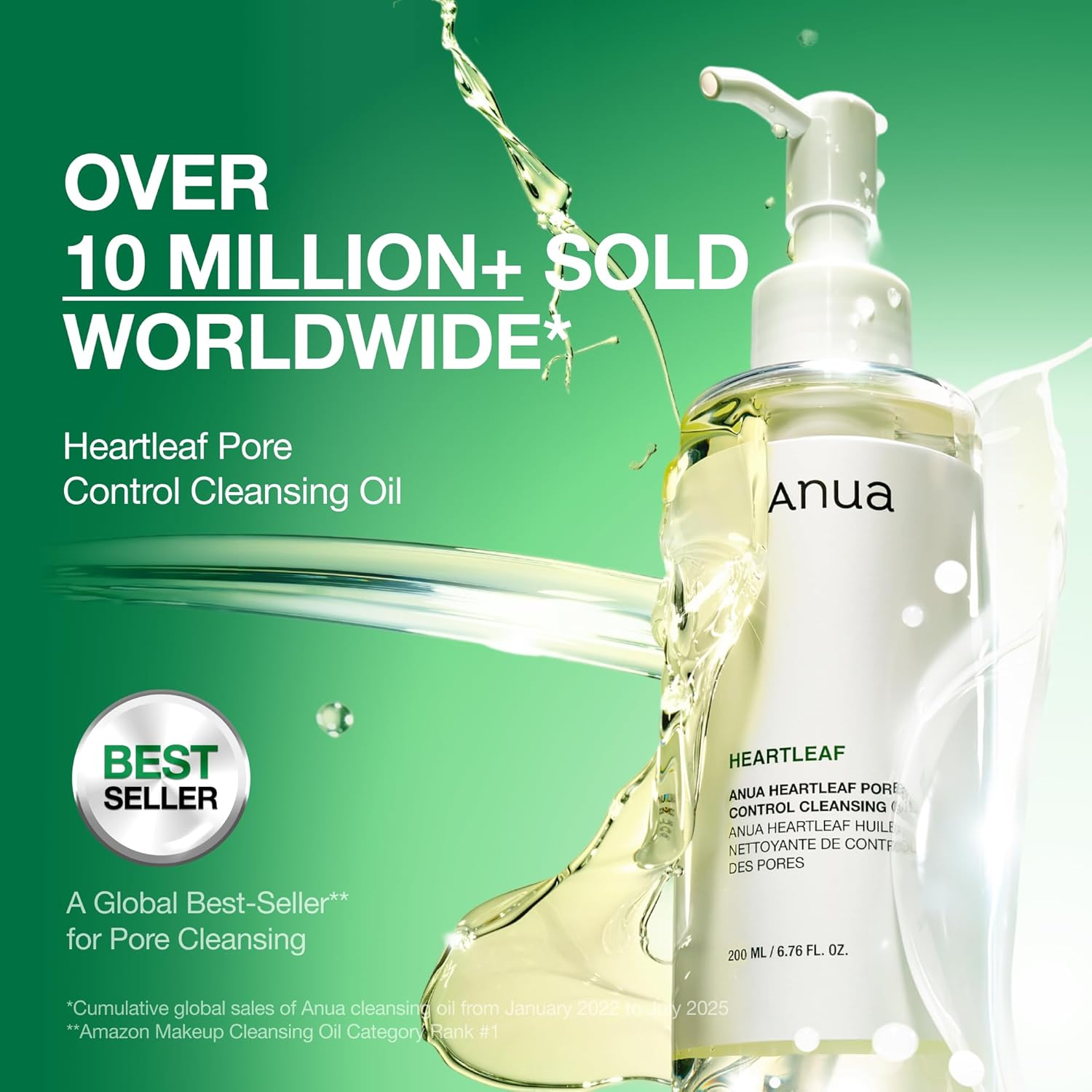 ANUA Double Cleansing Duo for Facial Cleansing, Heartleaf Pore Control Cleansing Oil & Quercetinol Deep Cleansing Foam, Makeup Remover Face Wash, Blackhead Care, Korean Skincare - Image 3