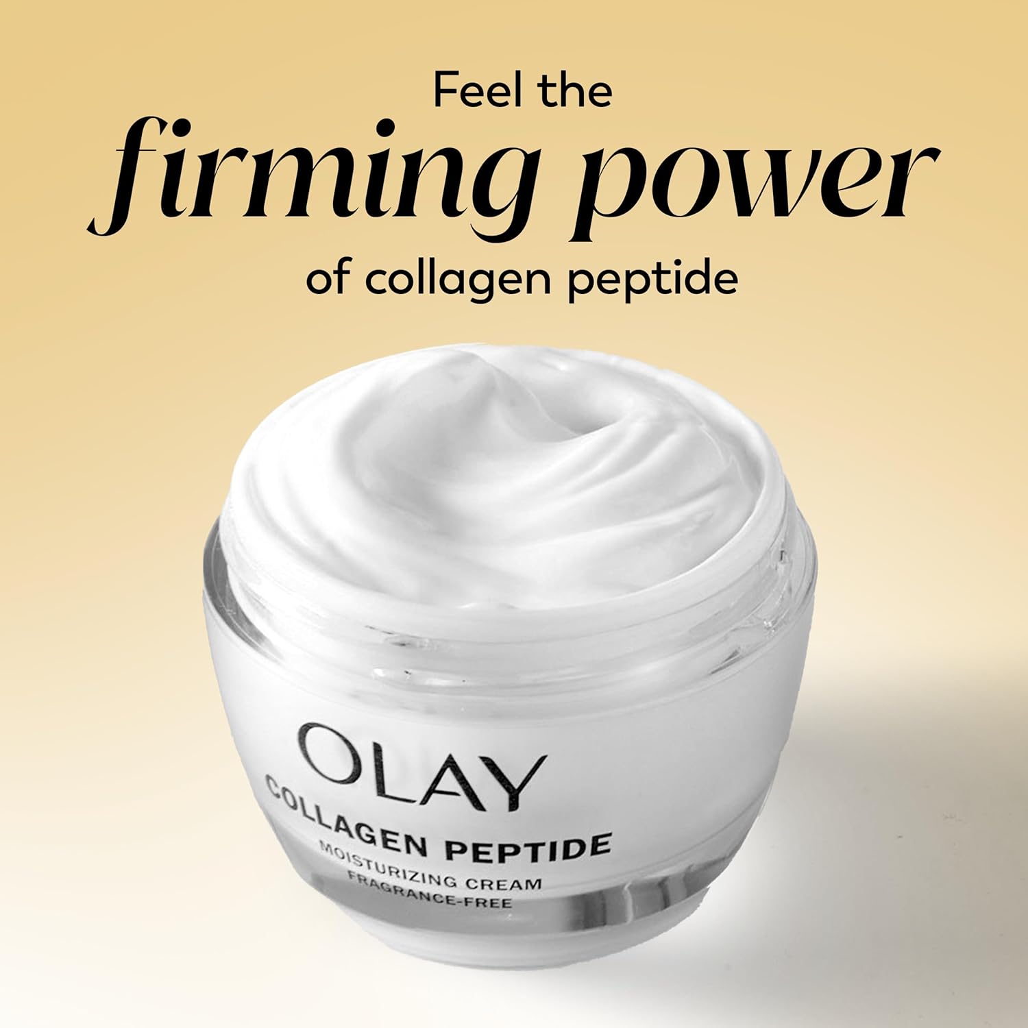 Olay Collagen Peptide Face Moisturizer, Firming Cream for Women, Fragrance-Free, Non-Greasy - Hydrating, Anti-Aging, Anti-Wrinkle, Smooth Fine Lines, Plumping Skin Care - Niacinamide, 1.7 Oz - Image 9