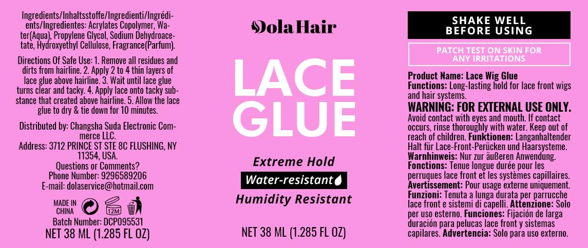 Dolahair Extreme Hold Lace Glue for Wigs, Waterproof, Invisible Bonding, 1.285 Ounce - Image 9