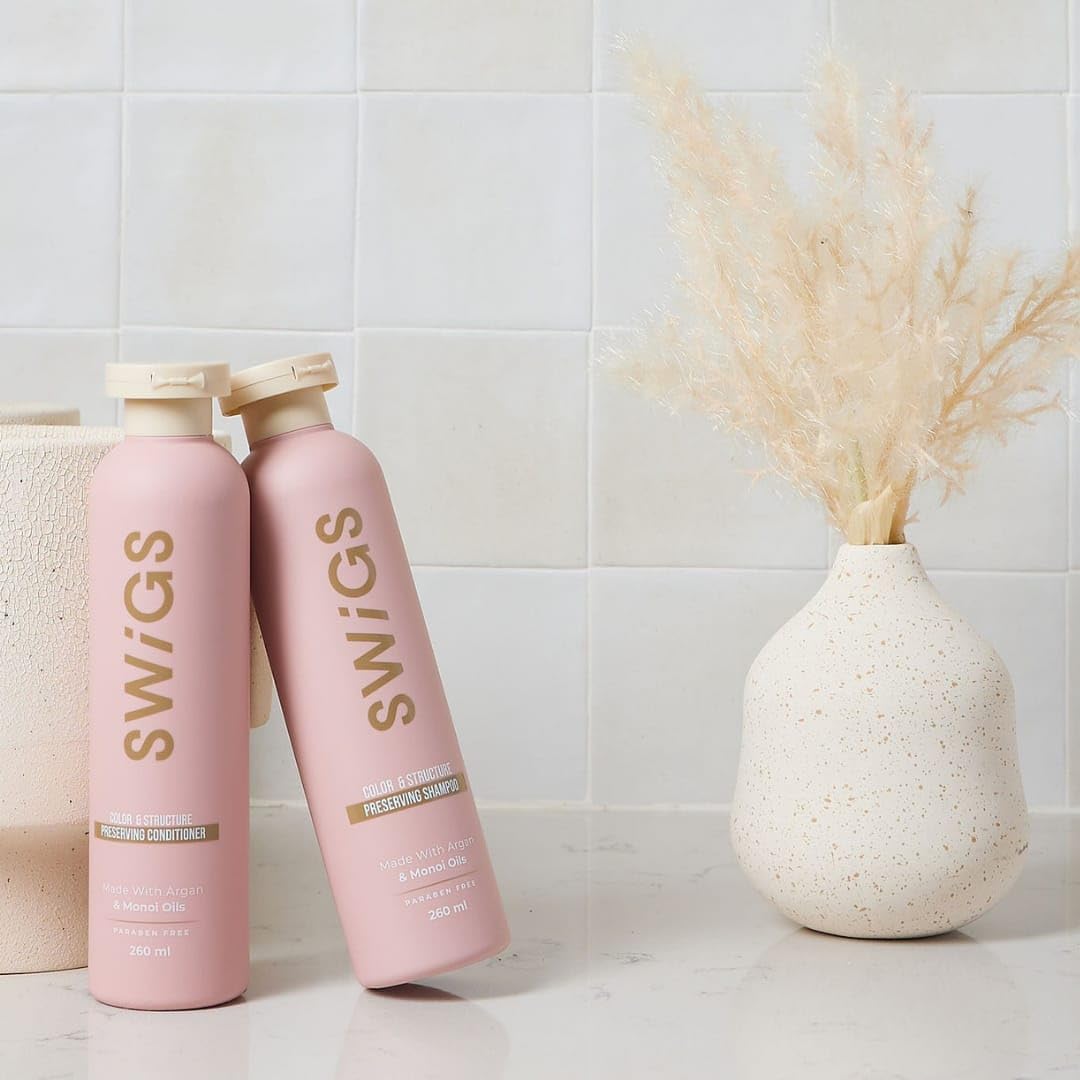 Human & Synthetic Wig Shampoo & Conditioner set| Detangle Wig |Color-Safe| Promotes Body & Volume | Promote Silkiness & Shine | 2 Pack, 8 oz - Image 5