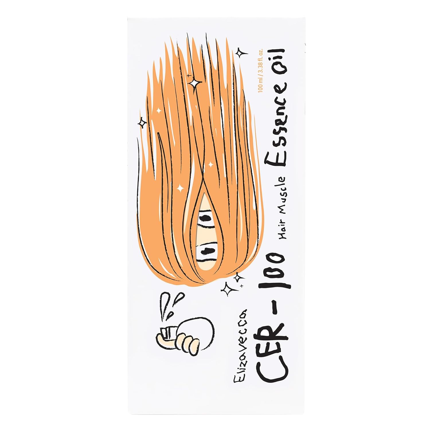 Elizavecca CER-100 Hair Essence Oil - Leave-In Treatment for Dry Hair Growth - 100ml K-Beauty - Image 2
