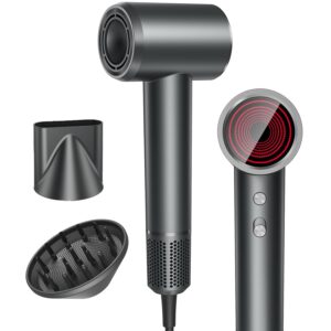 High-Speed Hair Dryer, 150000RPM Br...