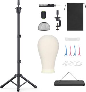 Wig Stand with Head 50 Inches, Wig ...