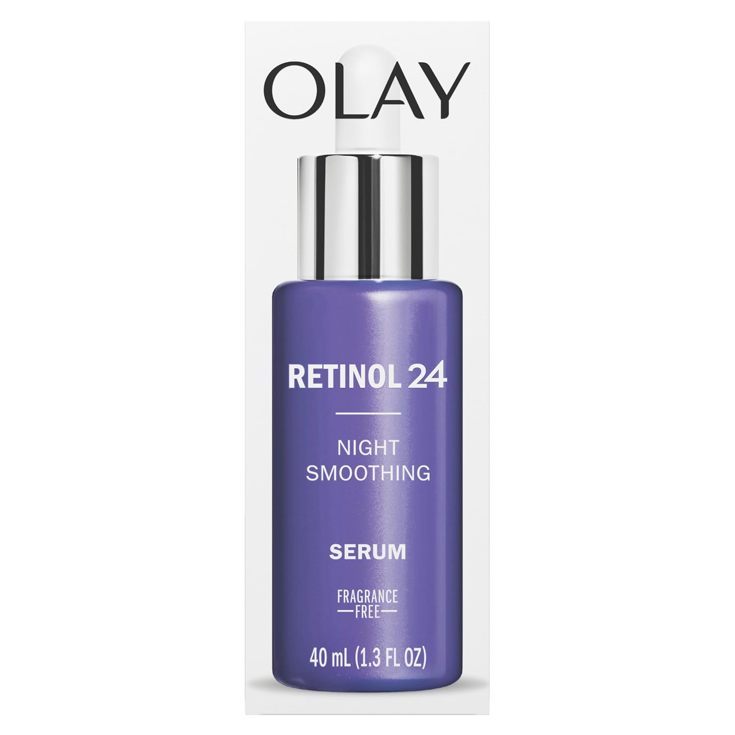 Olay Retinol 24 MAX Night Smoothing Serum, Fragrance – Free, 1.3 Oz - Image 8