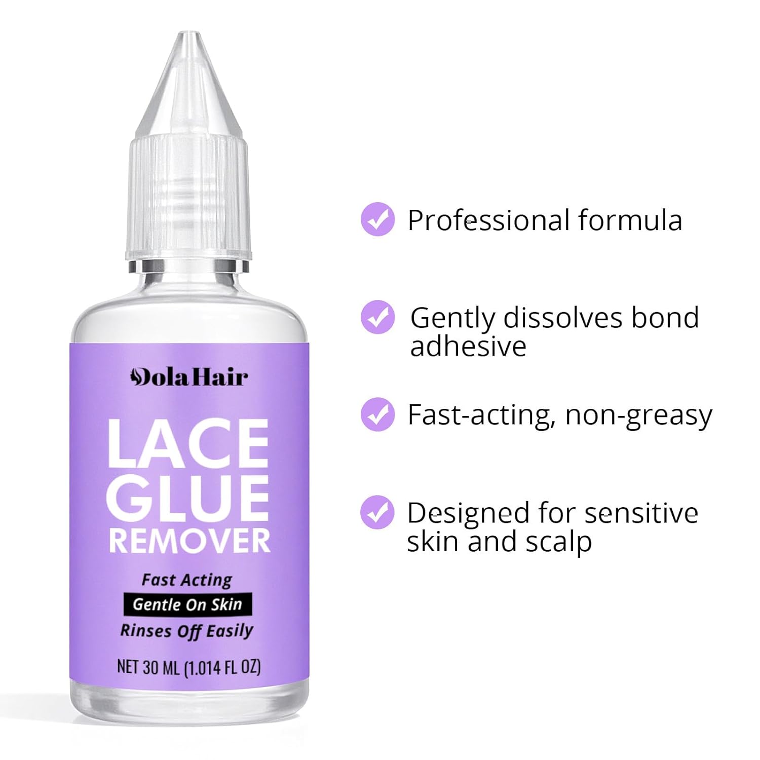Dolahair Lace Wig Glue Kit - Waterproof Lace Front Adhesive for Wigs (Glue Kit-3pcs) - Image 6