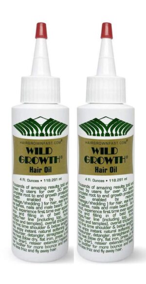 Wild Growth Hair Oil 4oz “Pac...