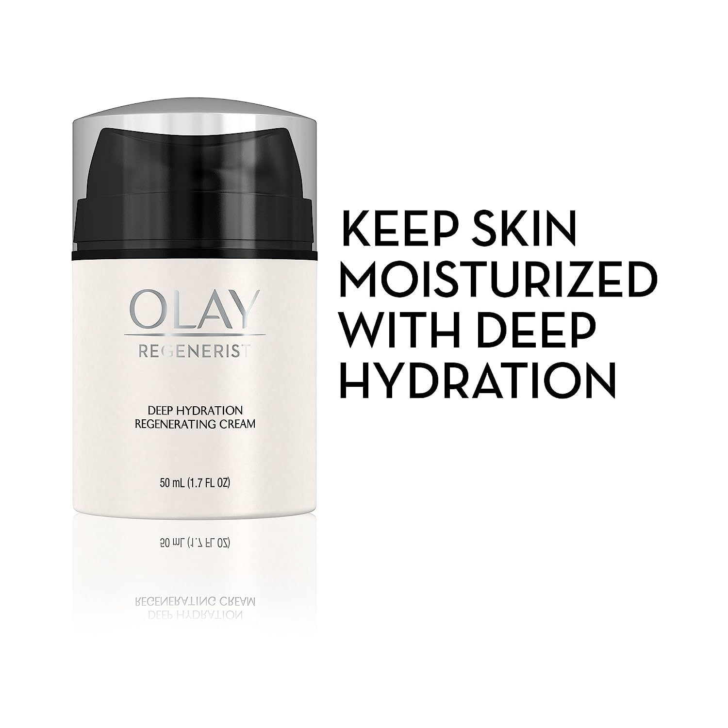Olay Regenerist Deep Hydration Regenerating Cream Moisturizer, 1.7 fl oz - Image 6