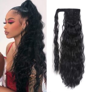 Corn Wave Ponytail Extension Clip i...
