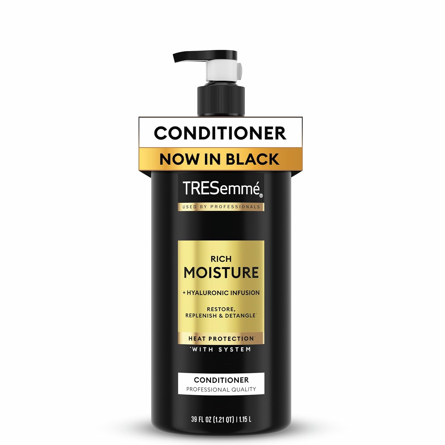 TRESemmé Rich Moisture Moisturizing Conditioner with Pump for Dry Hair Formulated With Pro Style Technology 39 Fl Oz - Image 4