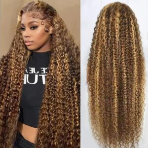 30inch Highlight Ombre Lace Front W...