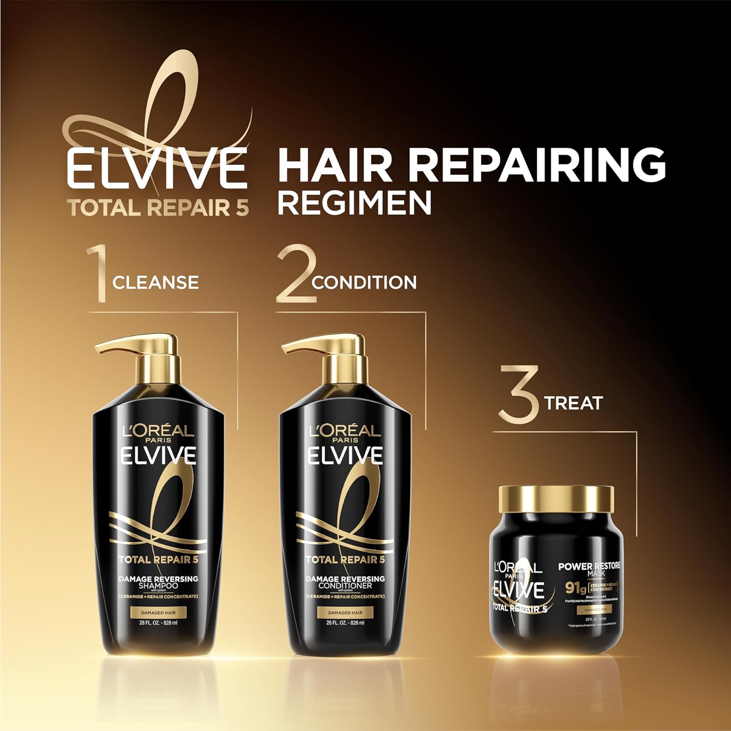 L'Oreal Paris Elvive TR5 Power Restore Multi Use Treatment (Packaging May Vary) - Image 7