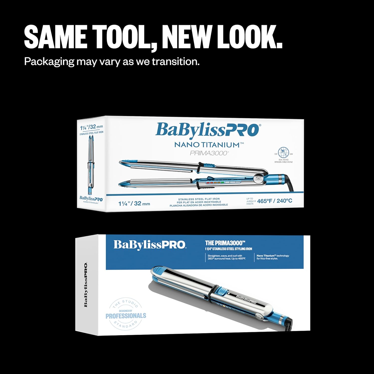 BaBylissPRO Nano Titanium Prima Ionic Hair Straightener – Professional Flat Iron & Curling Iron in One for Stylists, Pro Styling Hair Tool - Image 11