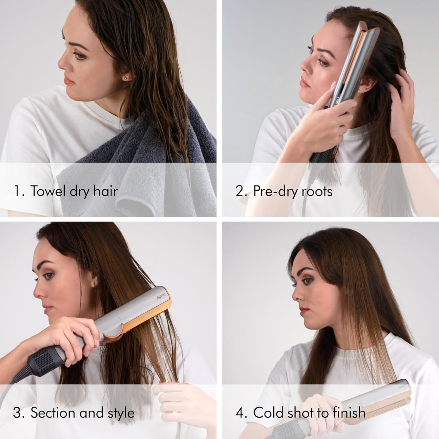 Dyson Airstrait™ Straightener, Wet to Dry Hair Straightener, No Heat Damage, No hot Plates, All Hair Types - Image 10