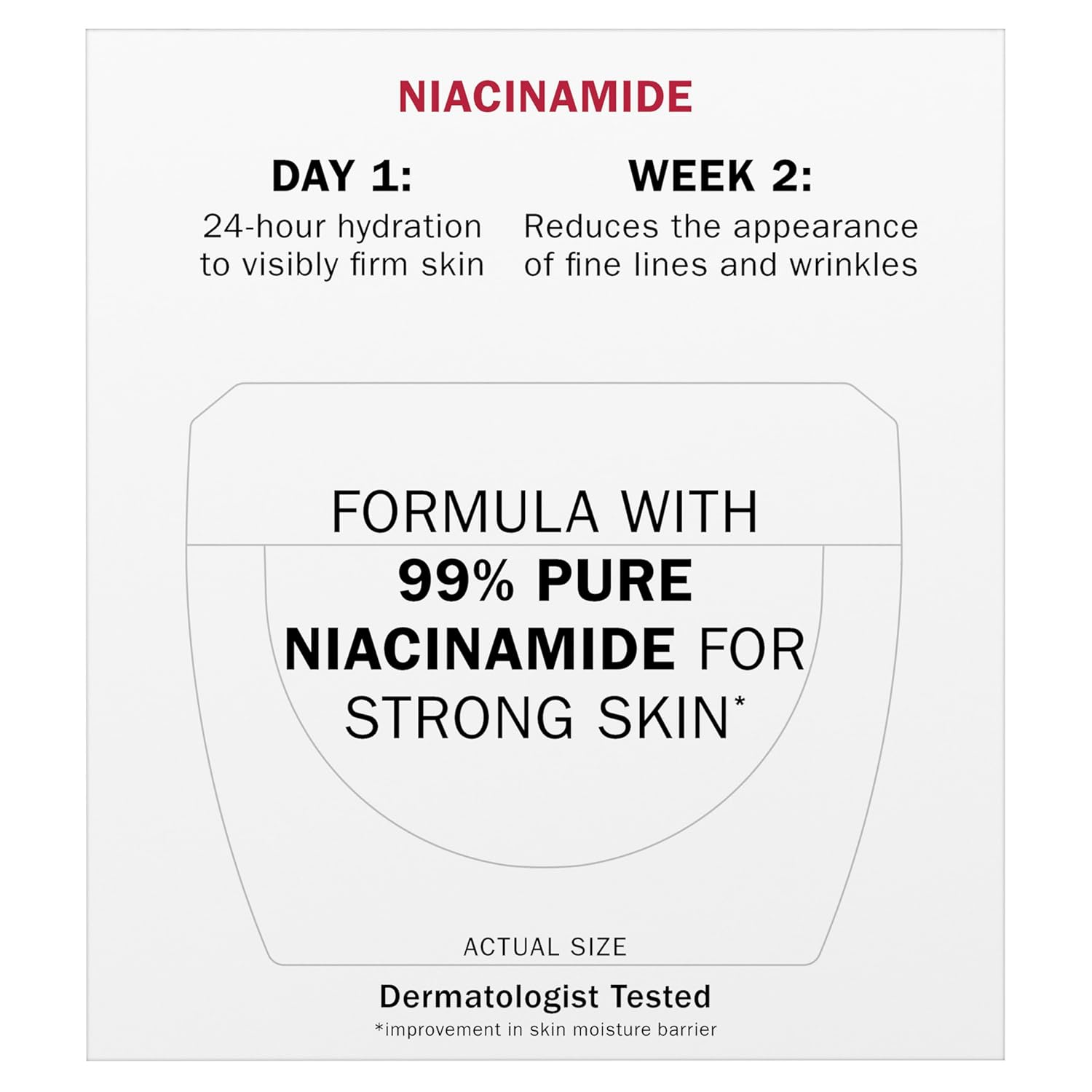 Olay Niacinamide Face Moisturizer, Firming Cream for Women, Non-Greasy - Anti-Wrinkle, Anti-Aging, Hydrating, Renewing, Stronger Skin Barrier, Smooths - Peptides, 1.7 Oz - Image 15