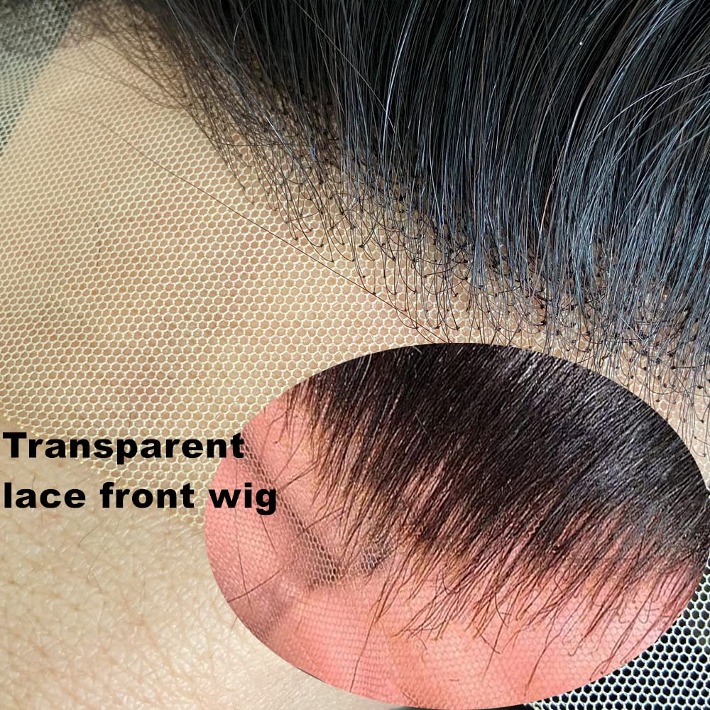 SENSAIRUITE Body Wave Lace Front Wigs Human Hair Wide Lace 180 Density Human Hair Wigs 13x4 Human Hair Lace Front Wigs Pre Plucked 20 Inches Natural Color - Image 7