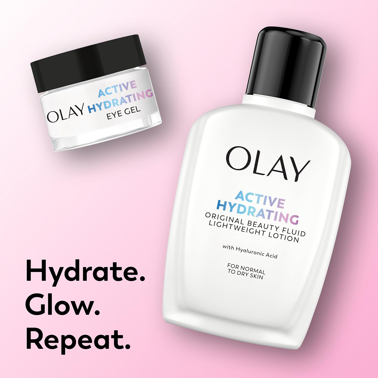Olay Face Moisturizer, Active Hydrating Beauty Fluid Lotion, Original Facial Moisturizer, 4 Oz. (Pack of 2) - Image 8