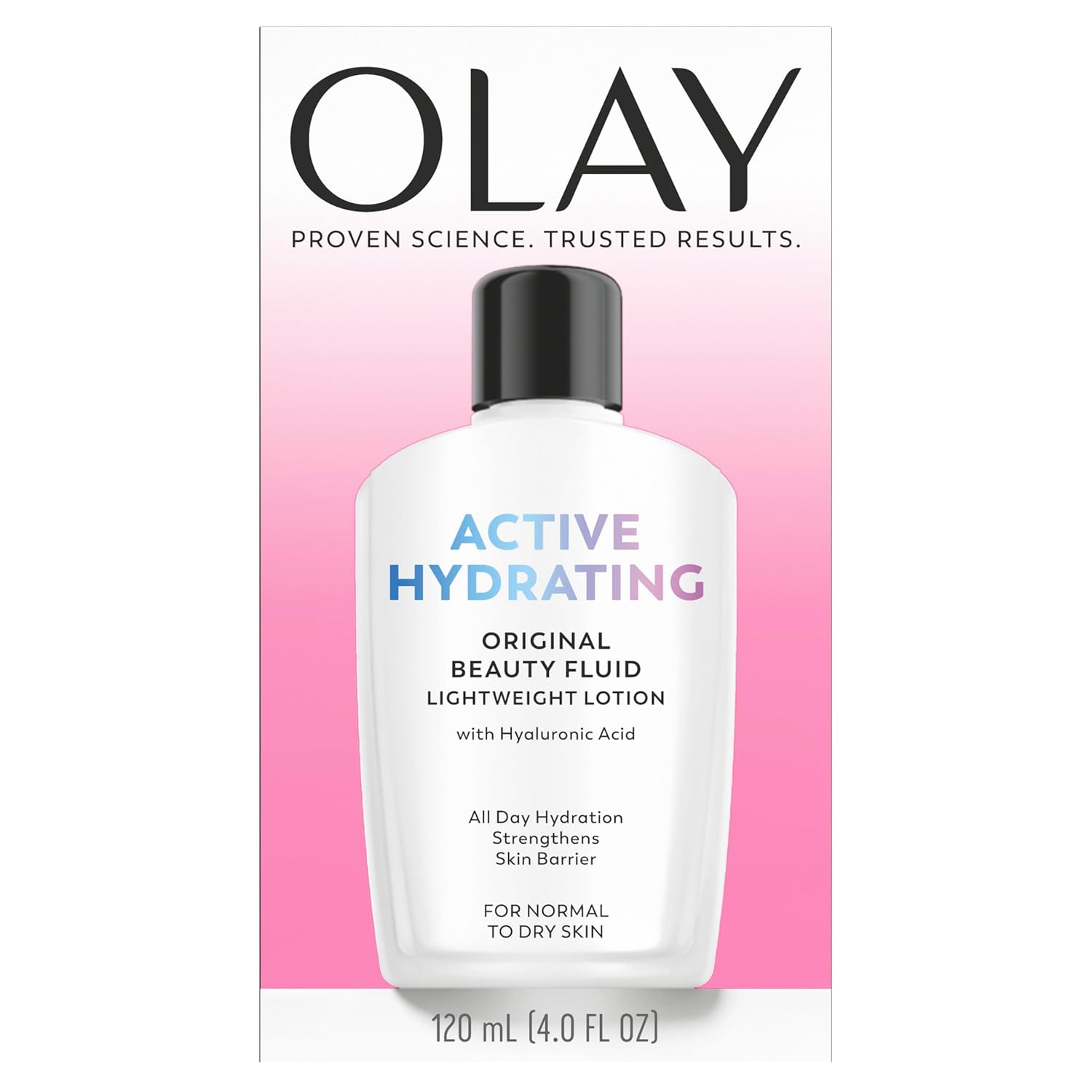 Olay Face Moisturizer, Active Hydrating Beauty Fluid Lotion, Original Facial Moisturizer, 4 Oz. (Pack of 2) - Image 11