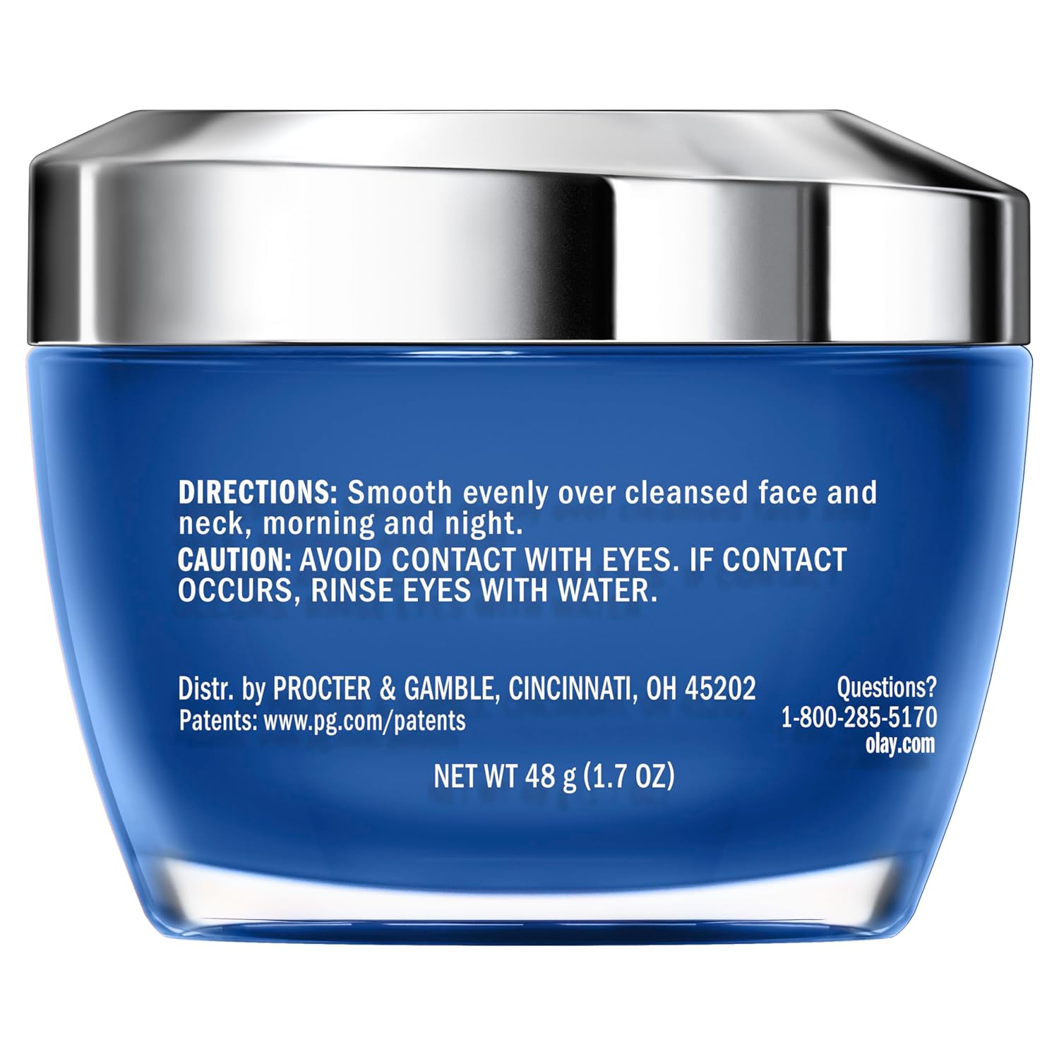 Olay Hyaluronic Acid Face Moisturizer, Instant Hydration for Women, Fragrance-Free - Dry Skin Solution, Glowing, Smoothing, Plumping, Renewing - Niacinamide, Amino Peptides 1.7 Oz - Image 12