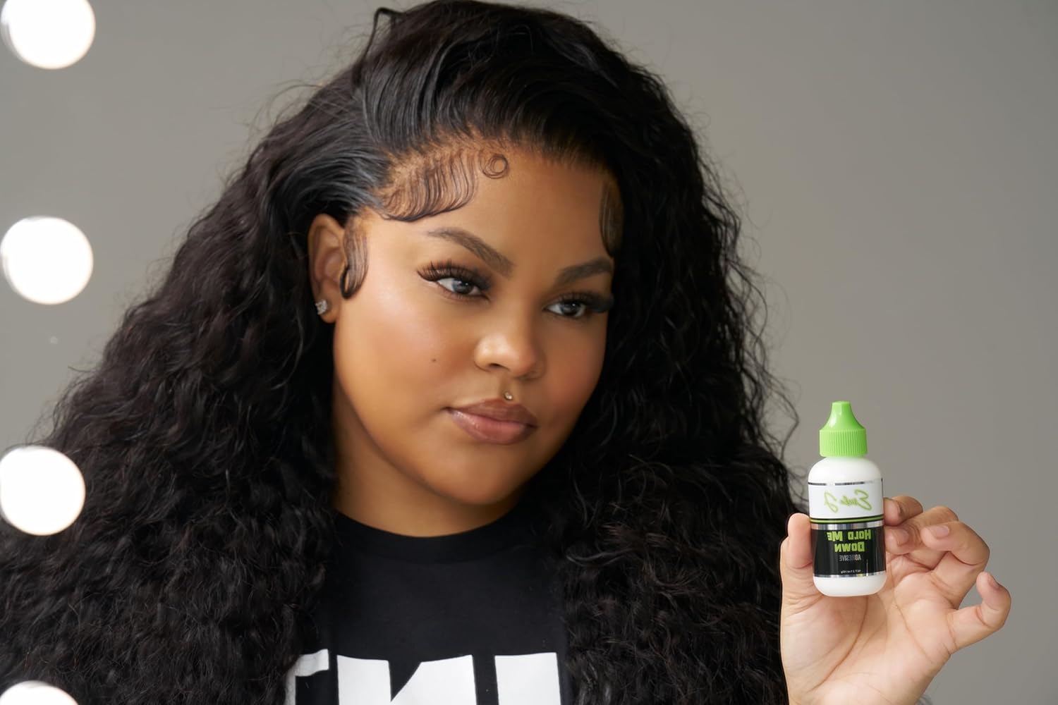 Ericka J. Hold Me Down Adhesive - Waterproof Lace Wig Glue for Strong Hold, Quick Drying, Sweat & Water Resistant – Sensitive Skin Friendly (60g / 2.1 oz, Regular) - Image 9