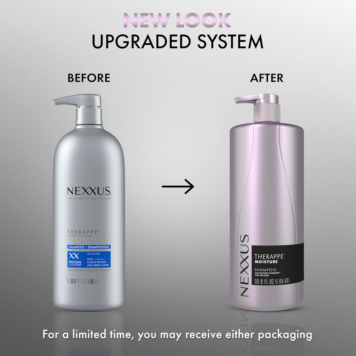 Nexxus Therapee Shampoo for Ultimate Moisture for Dry Hair Powered by POLYSOFT HYDRATOR Technology with Tri-lipids 33.8 oz - Image 3