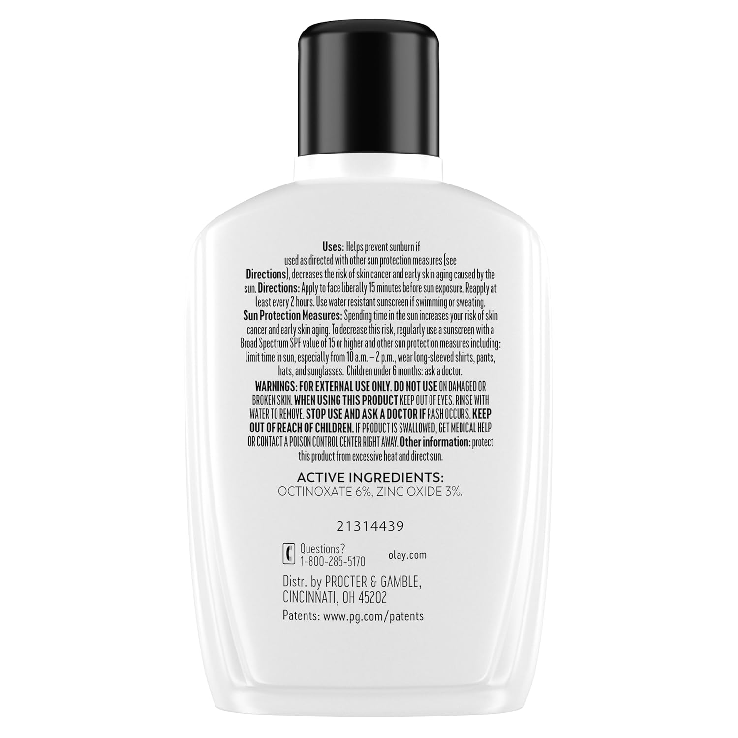 Olay Complete Lotion Moisturizer with SPF 15 Sensitive, 6.0 oz each, 2-pack - Image 12