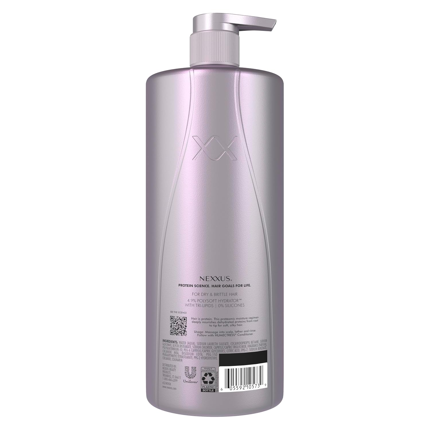 Nexxus Therapee Shampoo for Ultimate Moisture for Dry Hair Powered by POLYSOFT HYDRATOR Technology with Tri-lipids 33.8 oz - Image 2
