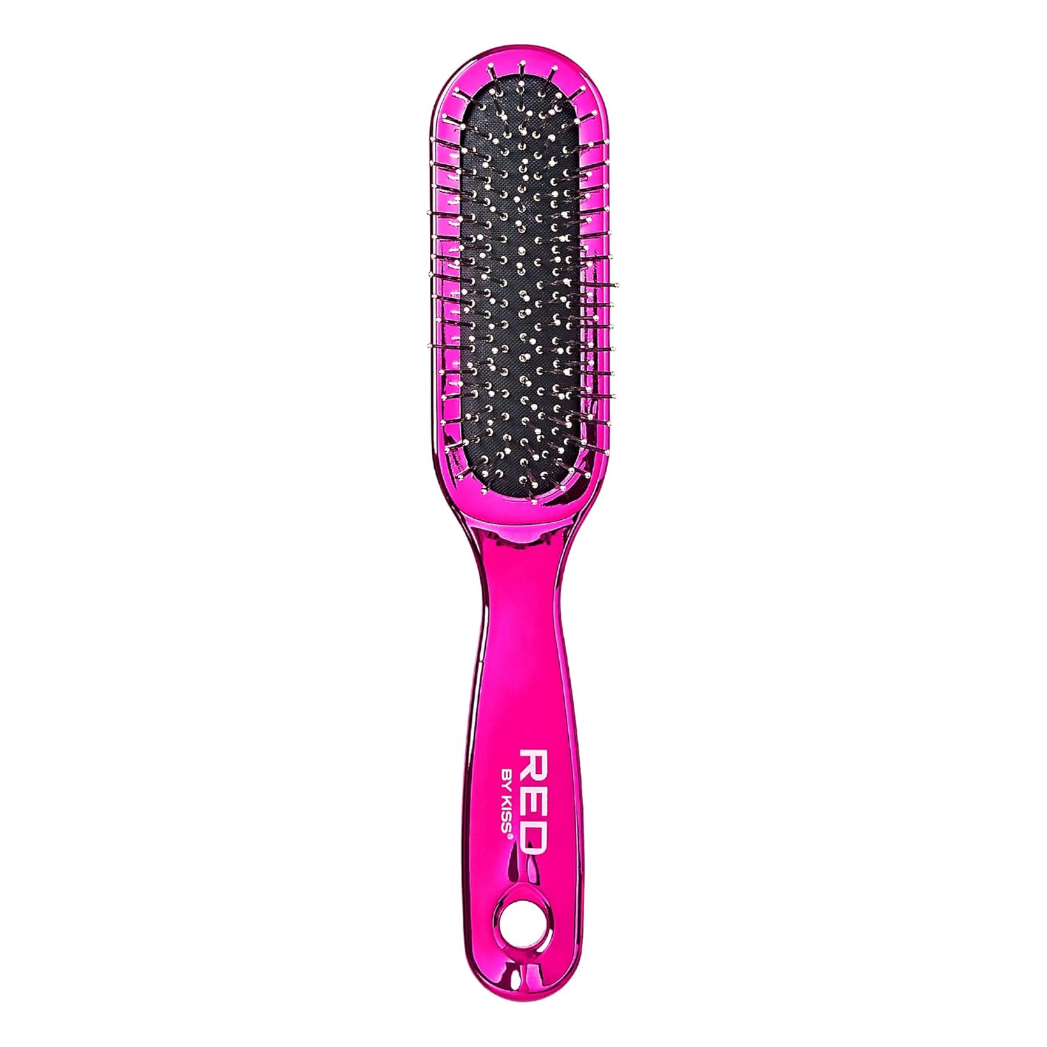 RED by Kiss Anti-Static & Anti-Frizz Wig Brush with Stainless Steel Knot-Free Bristles for Easy Detangling, Smooth Hair & Wigs Without Breakage or Snagging (Mini) - Image 2
