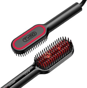 TYMO Hair Straightener Brush –...