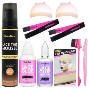 Dolahair Lace Tint Spray Mousse for...