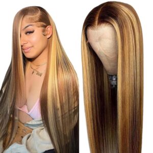 Cypha Ombre Lace Front Wig Human Ha...
