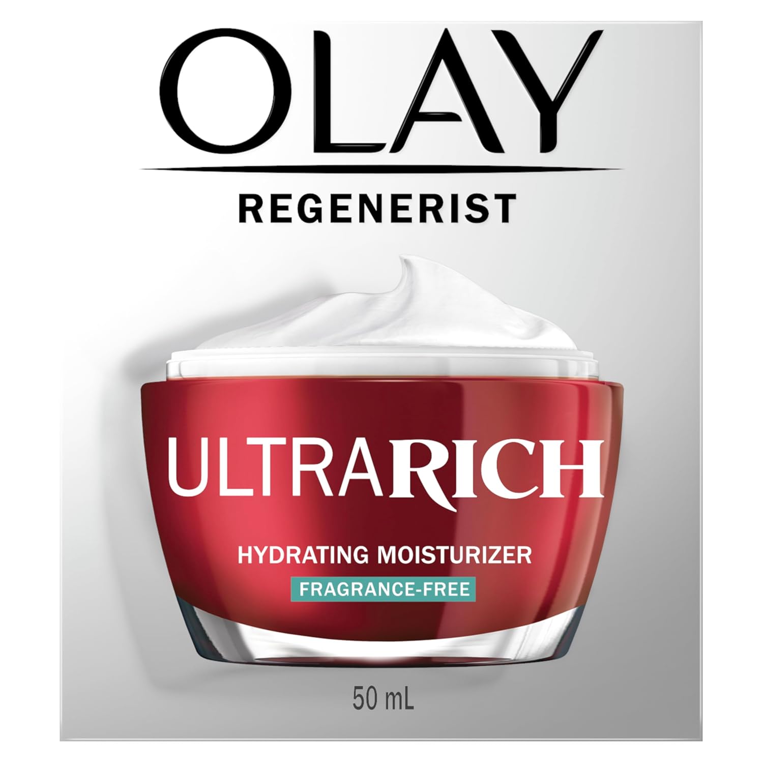 Olay Regenerist Ultra Rich Face Moisturizer, Fragrance-Free, 1.7 Oz - Image 10