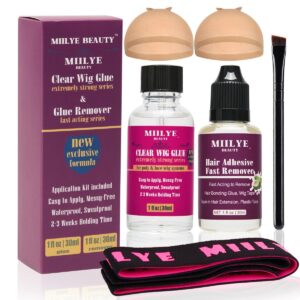 Clear Wig Bond Glue 1oz/30ml With B...