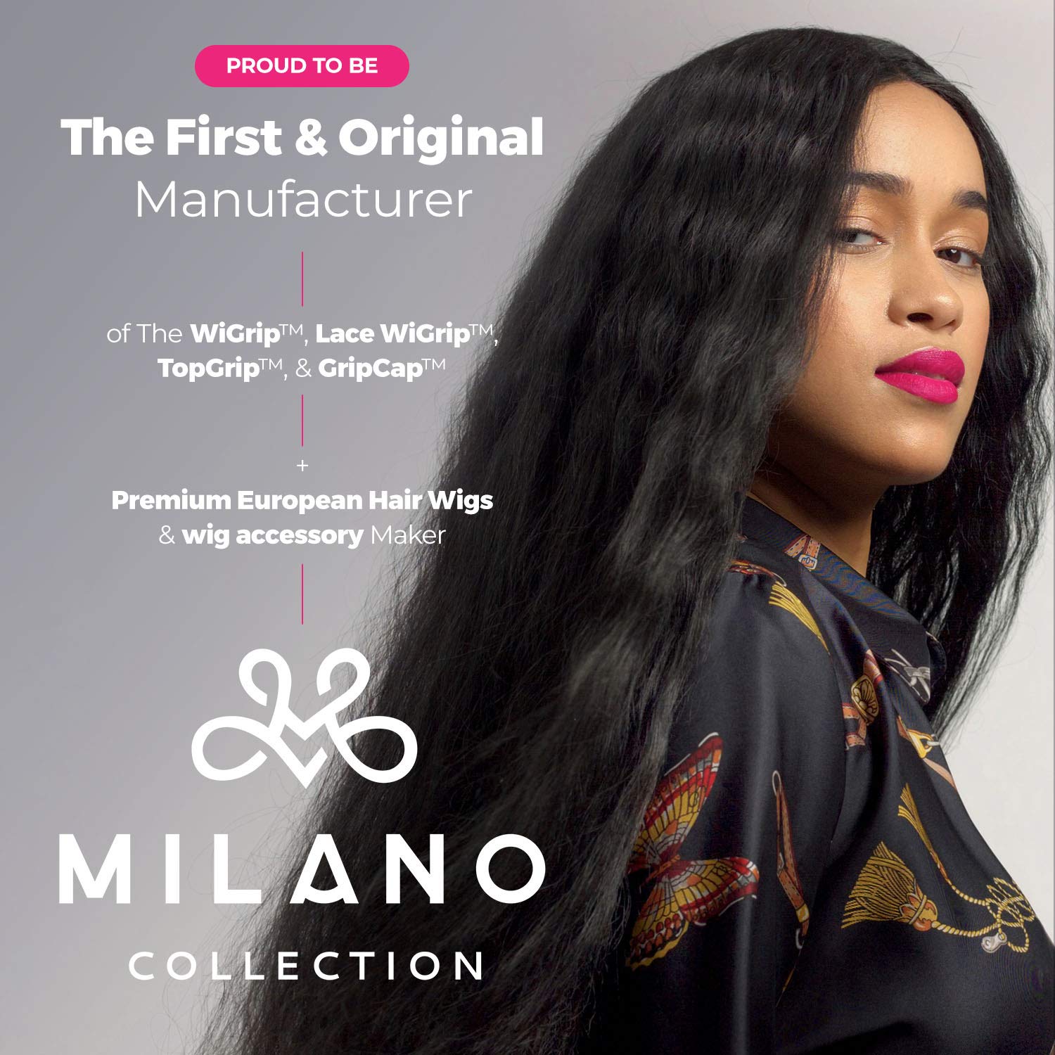 Milano Collection Women's & Men's Wet & Dry Detangler Brush For Styling Wigs & Curly, Straight or Wavy Natural Hair, Gentle Detangling Hair Brushes wide bristle design untangles hair like a Pro - Image 6