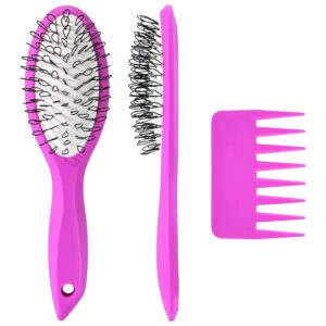 Wig Brush Comb Set, Premium Matte G...