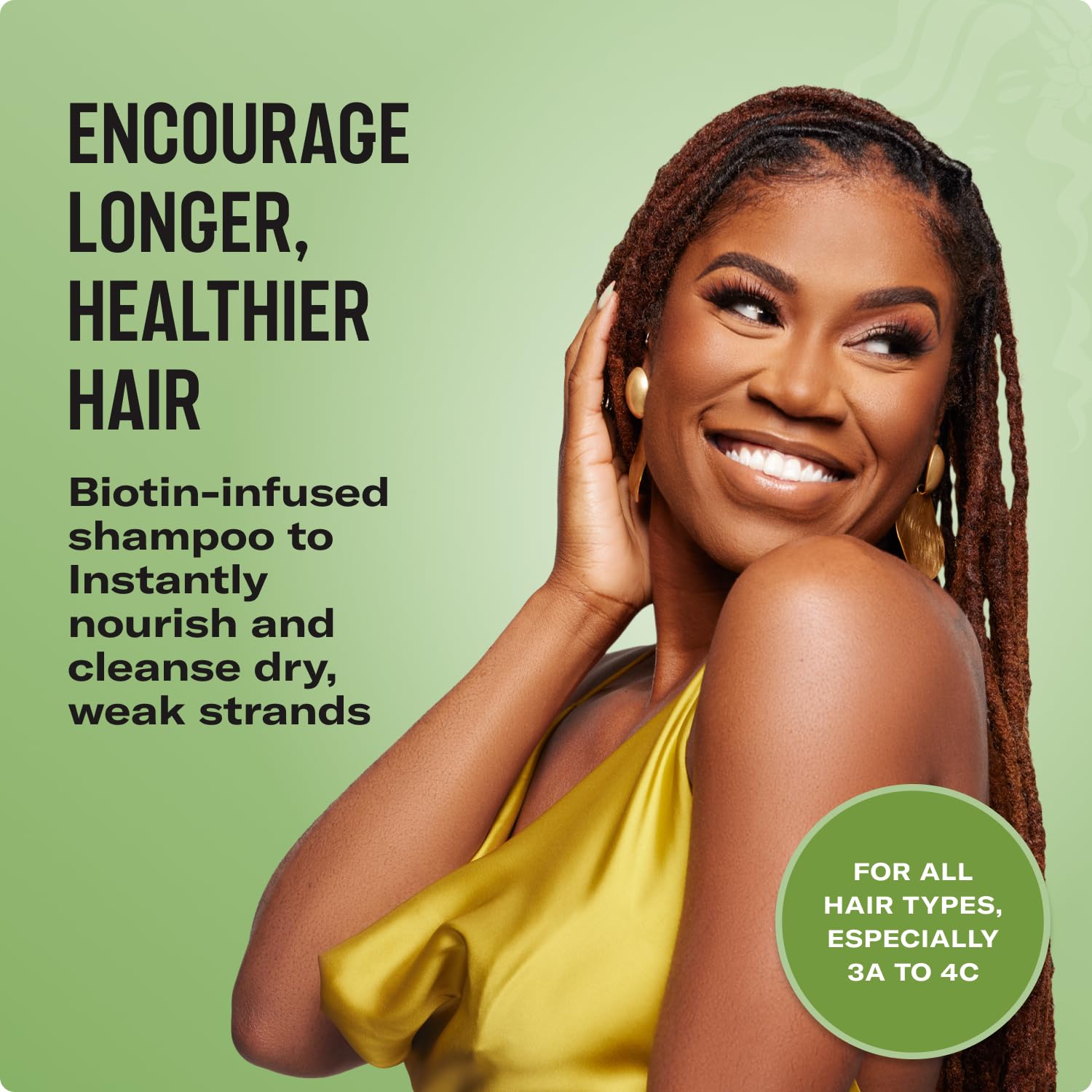 Mielle Organics Rosemary Mint Hair Strengthening Biotin Shampoo - Moisturizing Hair Shampoo for Women and Men to Gently Cleanse, Repair & Protect Strands (12 oz) - Image 3