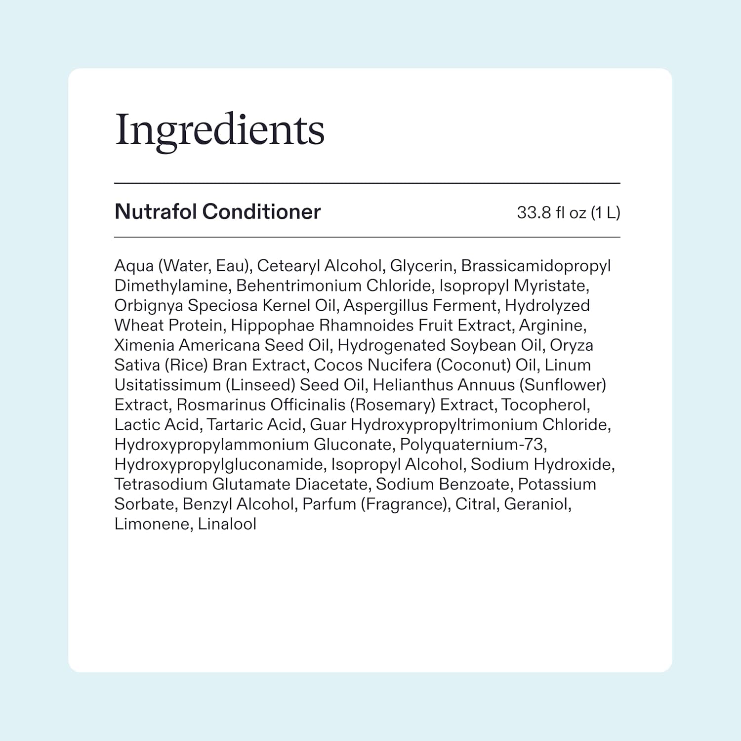 Nutrafol Conditioner, Physician-formulated for Thinning Hair, Moisturizing, Strengthening and Color Safe, Lightweight Protection - Image 6