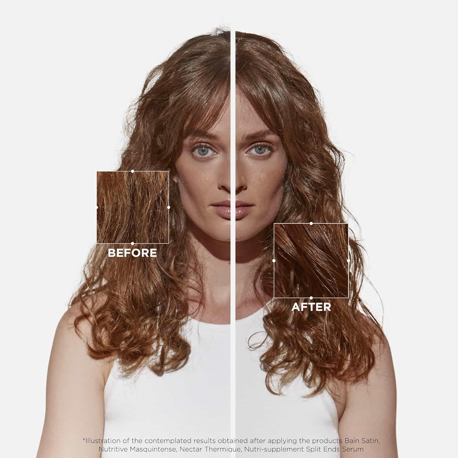 Kerastase Nutritive Masquintense Mask For Fine to Medium Dry Hair - Deeply Nourishes & Conditions, With Plant-Based Proteins & Niacinamide, 6.8 Fl Oz - Image 4