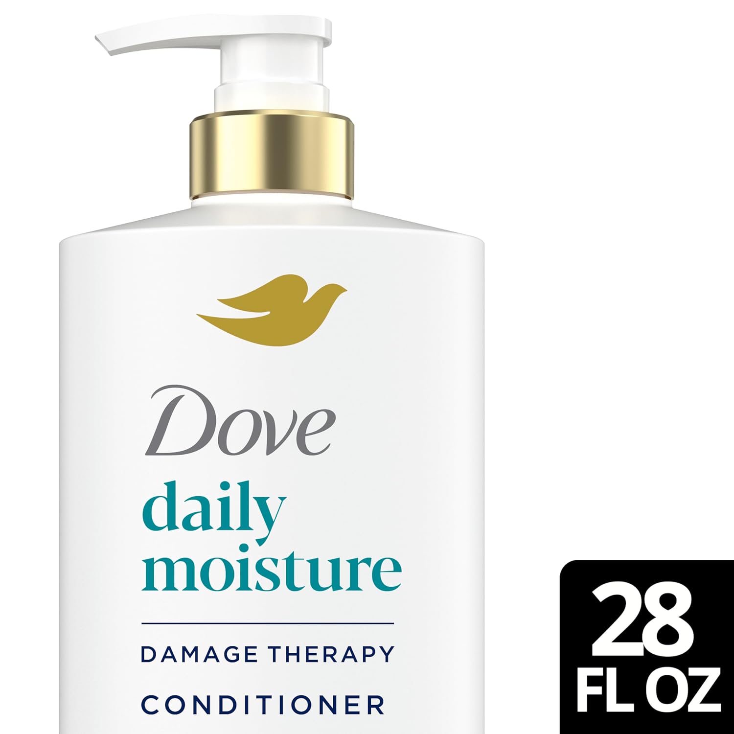 Dove Conditioner Daily Moisture for Dry Hair with Bio-Protein Care Technology and Hyaluronic Serum 28 Fl Oz - Image 6