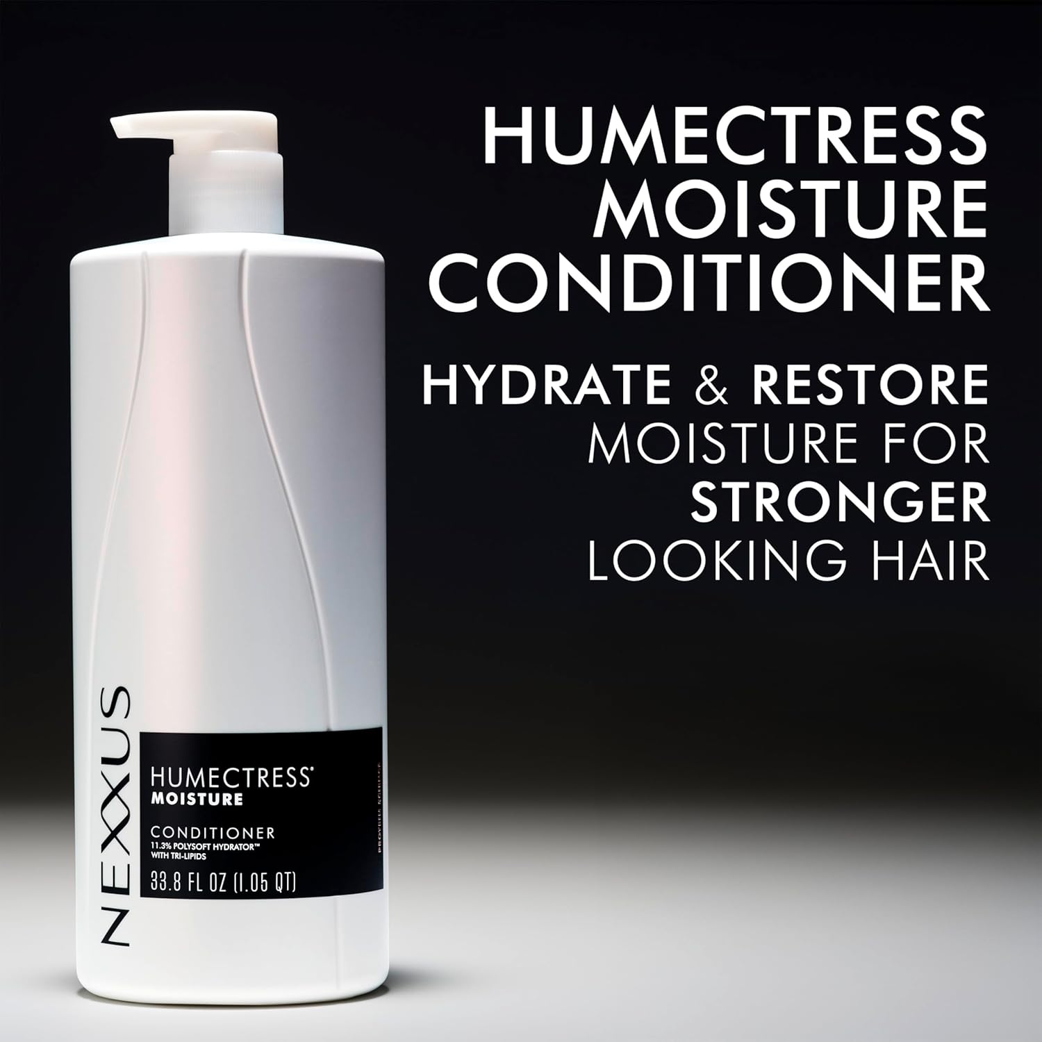 Nexxus, Humectress Conditioner for Ultimate Moisture for Dry Hair Powered by Polysoft Hydrator Technology with Tri-lipids, 33.8 Ounce - Image 3
