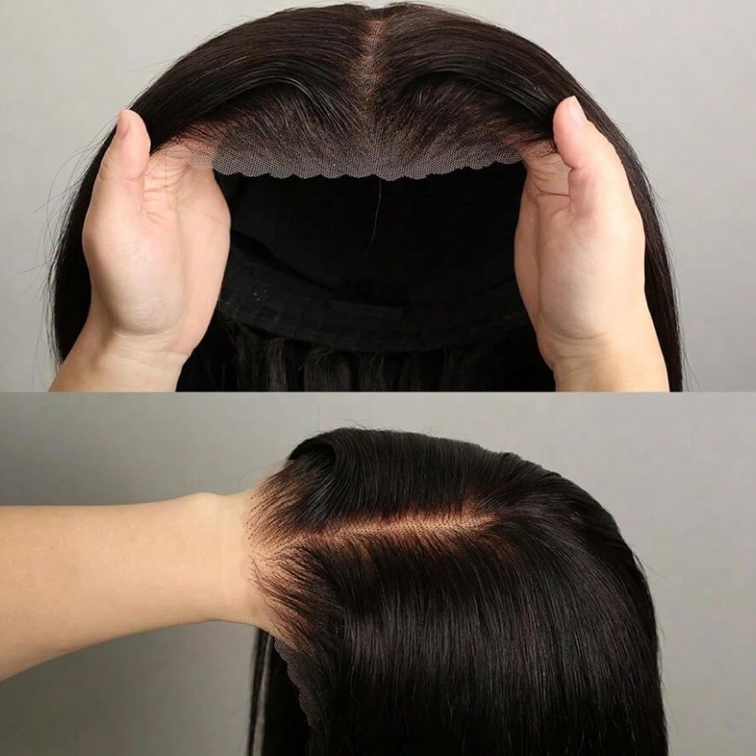 bunGiol 5x5 Glueless Wigs Human Hair Pre Plucked Pre Cut 24 Inch Body Wave Lace Front Wigs Human Hair 180% Put on And Go Glueless Wig For Black Women - Image 5