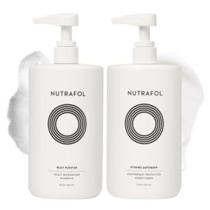 Nutrafol Shampoo and Conditioner, C...