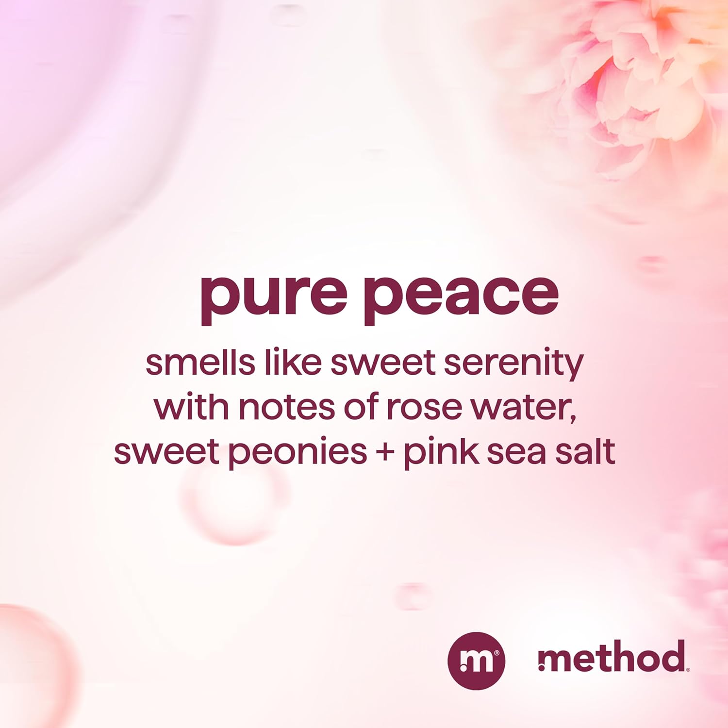 Method Pure Peace Volumizing Shampoo - For Thicker, Fuller and Visibly Hydrated Hair - Sulfate Free and Safe for Color-Treated Hair - 14 oz - Image 5