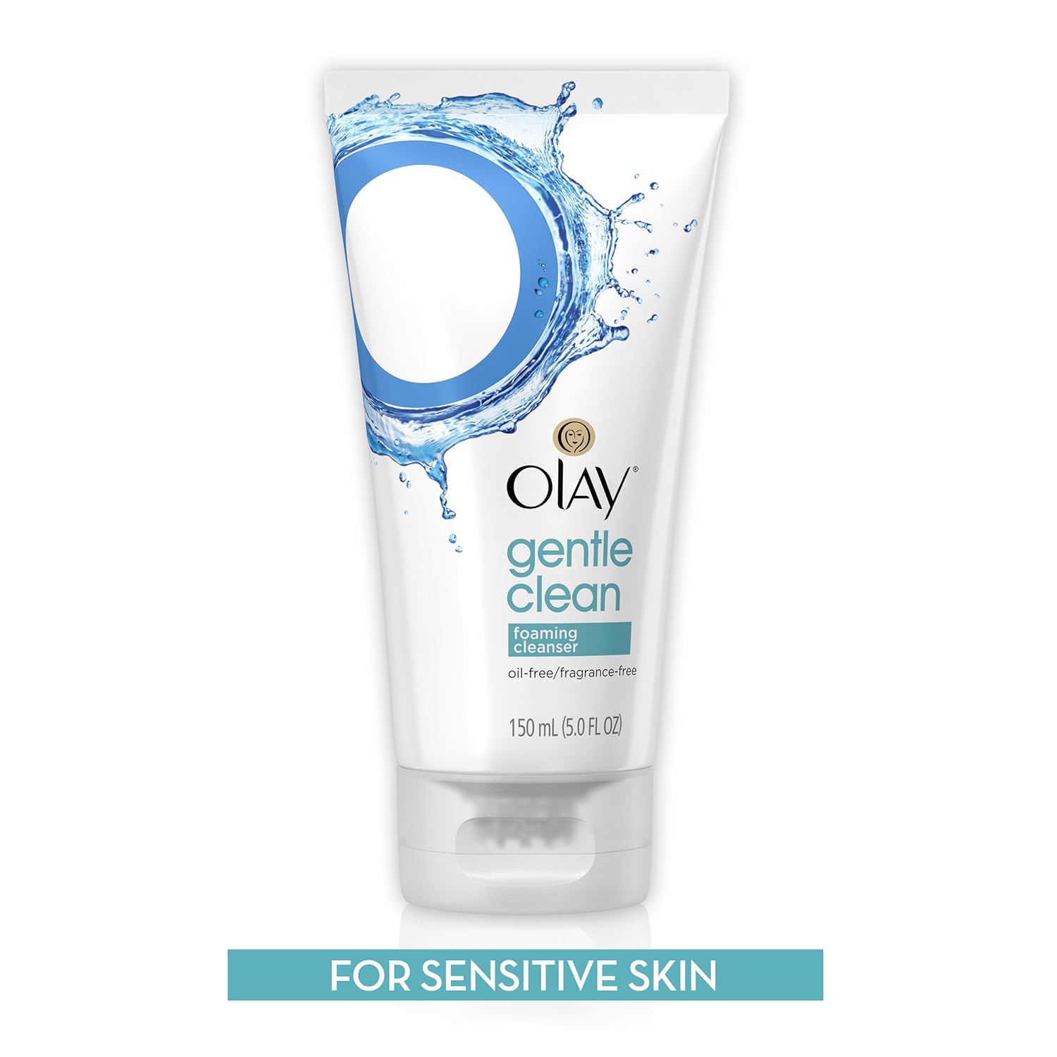 Olay Gentle Clean Foaming Face Cleanser for Sensitive Skin, 5 Ounce tube 226.8 grams - Image 3