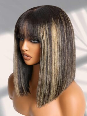 LUVME HAIR Short Bob Wigs Human Hai...