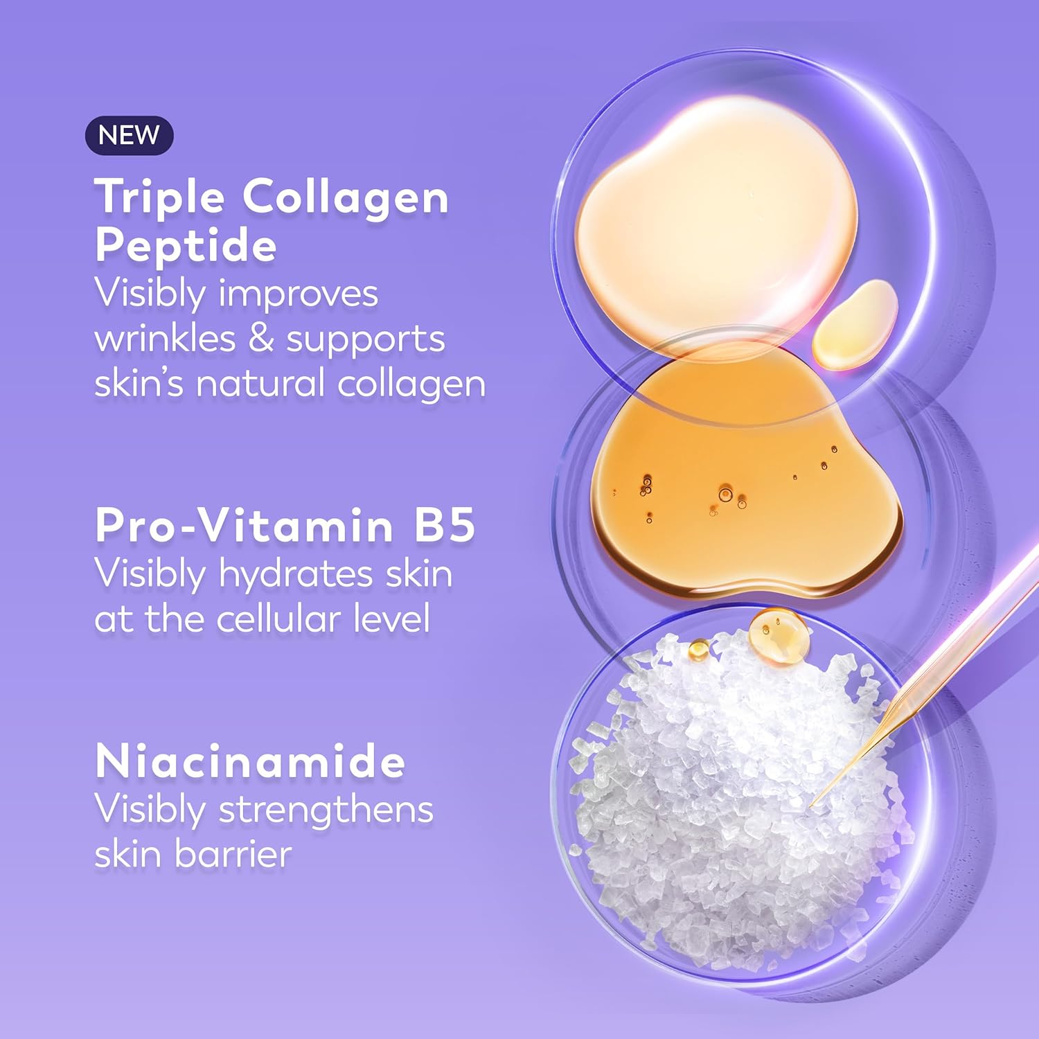 Olay Night Cream for Face, Anti-Aging Face Moisturizer for Women - Fragrance-Free Skin Care, Anti-Wrinkle, Exfoliate, Smooths Texture - Triple Collagen Cream, Niacinamide, Pro-Vitamin B5, 1.7Oz - Image 7