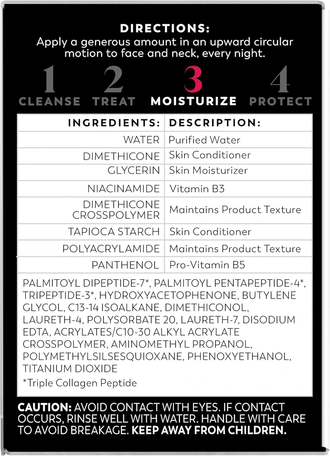 Olay Night Cream for Face, Anti-Aging Face Moisturizer for Women - Fragrance-Free Skin Care, Anti-Wrinkle, Exfoliate, Smooths Texture - Triple Collagen Cream, Niacinamide, Pro-Vitamin B5, 1.7Oz - Image 11