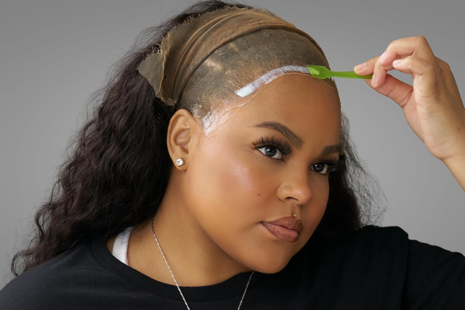 Ericka J. Hold Me Down Adhesive - Waterproof Lace Wig Glue for Strong Hold, Quick Drying, Sweat & Water Resistant – Sensitive Skin Friendly (60g / 2.1 oz, Regular) - Image 7