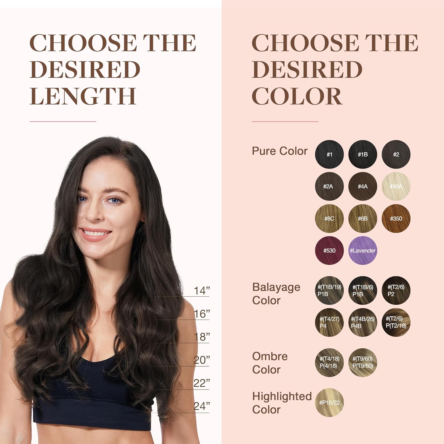 GOO GOO Clip in Hair Extensions Real Human Hair, Remy Human Hair Extensions Clip ins for Women, Natural Human Hair, 18inch 120g 7Pcs, 2 Dark Brown - Image 9